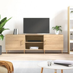 Berkfield Tv Cabinet Sonoma Oak 150X30X50 Cm Engineered Wood - thumbnail 1