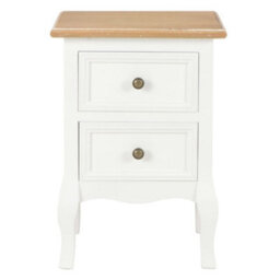 Berkfield Bedside Cabinet 2 Pcs White 35X30X49 Cm Mdf - thumbnail 4