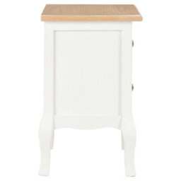 Berkfield Bedside Cabinet 2 Pcs White 35X30X49 Cm Mdf - thumbnail 6