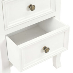 Berkfield Bedside Cabinet 2 Pcs White 35X30X49 Cm Mdf - thumbnail 9