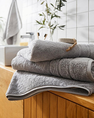 Allure Bath Fashions Hotel Luxury Heavweight Bath Towel - Smoke Grey - image 1