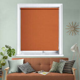 Lister Cartwright Blackout Plain Roller Blinds Windows Blind Child Safety Included (Tomato Cream, 60 Cm Width X 160 Cm Drop) - thumbnail 3