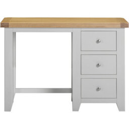 Seconique Windsor 3 Drawer Dressing Table Pebble Grey( Fully  Assembled ) - thumbnail 3