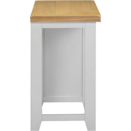 Seconique Windsor 3 Drawer Dressing Table Pebble Grey( Fully  Assembled ) - thumbnail 4
