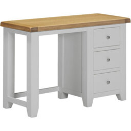 Seconique Windsor 3 Drawer Dressing Table Pebble Grey( Fully  Assembled )