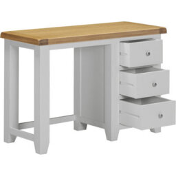 Seconique Windsor 3 Drawer Dressing Table Pebble Grey( Fully  Assembled ) - thumbnail 2