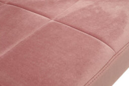 Orsina Pink Velvet Cocktail Chair, Easy To Adjust Comfy Chair, Effortless Cleaning Small Chair - thumbnail 7
