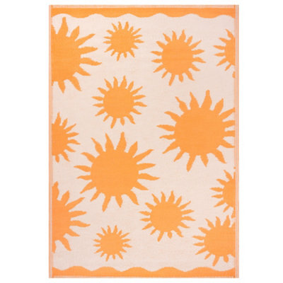 furn. Furn Summer Solstice Indoor/outdoor Rug, Sunrise Yellow, 120 X 180Cm - image 1
