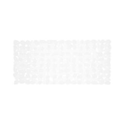 GoodHome Koros White Pebbles Rectangular Bath & Shower Mat (L)70Cm (W)33Cm - thumbnail 4
