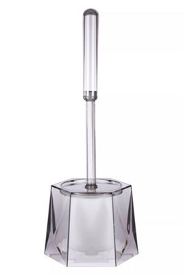 Orsina Dow Grey Acrylic Toilet Brush Holder - image 1