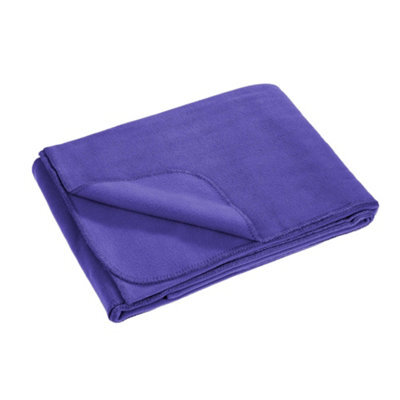 Result Recycled Polartherm Fleece Blanket Purple (One Size)