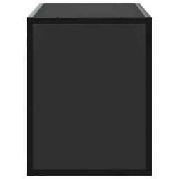 Berkfield Tv Cabinet Black 100X31X39.5 Cm Engineered Wood And Metal - thumbnail 5
