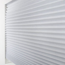 Furnished Stick On Blackout Blinds - No Drill Pleated Shades, Removable Blockout Shutters, White (W)85Cm X (L)210Cm - thumbnail 9