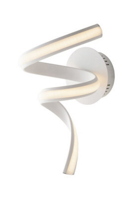 Luminosa Lighting Luminosa Mystral Integrated Led Wall Light, White, 4000K