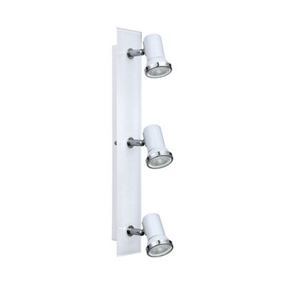 Elegant Wall Flush Ceiling Light Ip44 For Bathrooms With Gu10 Bulbs - image 1