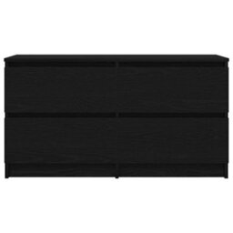Berkfield Tv Cabinet Black 100X35X54 Cm Engineered Wood - thumbnail 6
