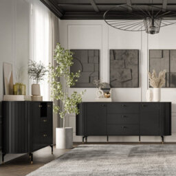 Arte Sophisticated Zante 4 Sideboard Cabinet 1900mm X 810mm X 400mm - Elegant Storage Solution - thumbnail 3