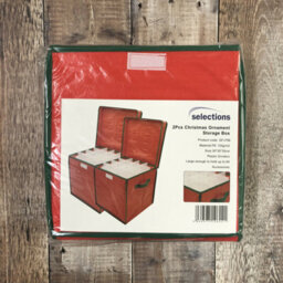 Selections Christmas Bauble Decorations Storage Box With 64 Compartments Each (Set Of 2) - thumbnail 5