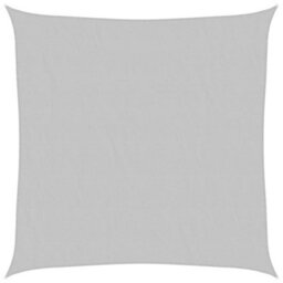 Berkfield Durable Sun Shade Sail Light Grey 3X3 M 100% Polyester Oxford