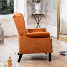 Barksdale Recliner Armchair - Orange - thumbnail 7