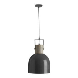 Orsina Light Grey Pendant Light, Reliable Grey Pendant Light Shade, Easy Installation Ceiling Pendant - thumbnail 1