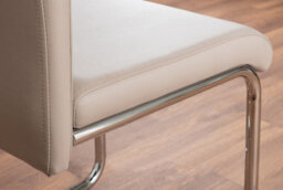 Furniturebox Renato 120Cm High Gloss Extending Dining Table And 6 Cappuccino Lorenzo Chairs - thumbnail 8