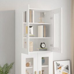 Vidaxl Hanging Wall Cabinet White 69.5X34X90 Cm - thumbnail 8