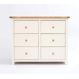 Cabinet Bits Maggiori 6 Drawer Chest Of Drawers Wood Knob - thumbnail 1