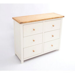 Cabinet Bits Maggiori 6 Drawer Chest Of Drawers Wood Knob - thumbnail 3