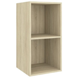 Berkfield 4 Piece Tv Cabinet Set Sonoma Oak Engineered Wood - thumbnail 4