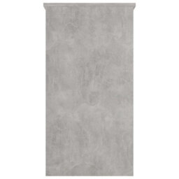 Vidaxl Desk Concrete Grey 80X40X75 Cm Engineered Wood Desks - thumbnail 4