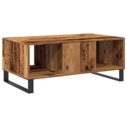 Berkfield Coffee Table Old Wood 90X50X36.5 Cm Engineered Wood - thumbnail 7