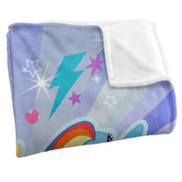 My Little Pony Silky Starry Sky Supersoft Blanket Multicoloured (One Size) - thumbnail 3