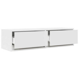 Berkfield Tv Cabinet White 100X31X25,5 Cm Engineered Wood - thumbnail 5