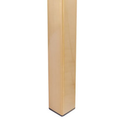Beliani Console Table Calvert Tempered Glass Marble/ Gold - thumbnail 7