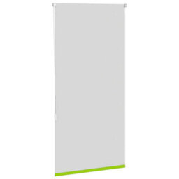 Berkfield Durable Roller Blind Blackout Leaves Green 80X130 Cm Fabric Width 75.7 Cm Polyester - thumbnail 4