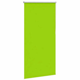 Berkfield Durable Roller Blind Blackout Leaves Green 80X130 Cm Fabric Width 75.7 Cm Polyester - thumbnail 3