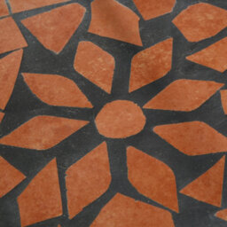 Tectake Plant Stand - 3 Levels, Mosaic Design  - Terracotta - thumbnail 5