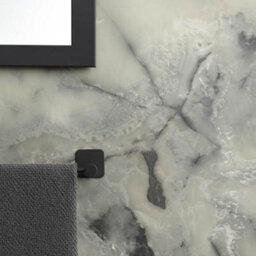 Rearo Selkie Mdf Bathroom Shower Wall Panel (H)2420mm X (W)1180mm X (D)11mm Tongue & Groove - Portofino Matte Finish - thumbnail 2