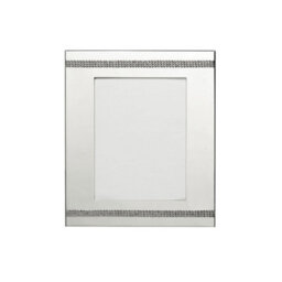 "Orsina Silver Plate Steel 4 X 6"" Photo Frame"