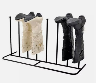 Almineez Welly Boot Rack For Indoor/outdoor 4 Pair Neat And Tidy Boot Organiser - image 1