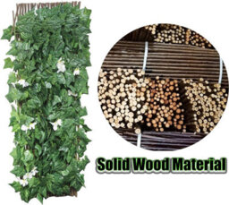 Aamen 1 X 2M Garden Outdoor Artificial Flower Leaf Trellis - thumbnail 4