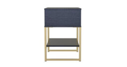Madrid Open Lamp Table In Black Ash (Ready Assembled) - thumbnail 2