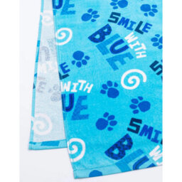 Blues Clues & You Childrens/kids Repeat Print Hooded Towel Blue (One Size) - thumbnail 6