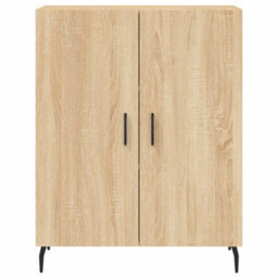 Berkfield Elegant Highboard Sonoma Oak 69.5X34X180 Cm Engineered Wood - thumbnail 8