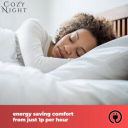 Cozy Nights Cozy Night Single Size Electric Blanket Heated With 3 Heat Settings - Quick Fit Underblanket - Fleece Material Machine Washable - thumbnail 6