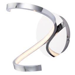 GoodHome Pegmati Chrome Effect Led Wall Light - thumbnail 4