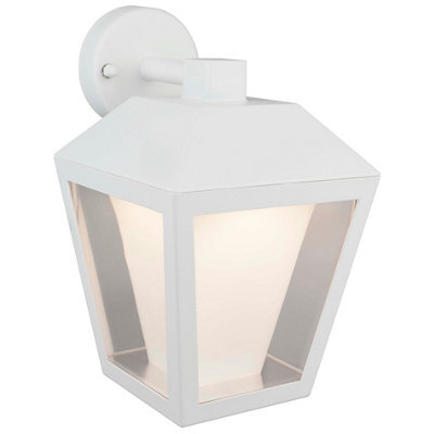 Blooma Dalton Fixed Matt White Mains-Powered Led Outdoor Wall Light 460Lm