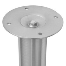 Vidaxl 2 Telescopic Table Legs Stainless Steel 710 mm-1100 mm - thumbnail 3
