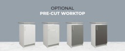 Jd Greta Kitchen Base Unit 500mm Storage Cabinet With Door Shelf 50Cm - Dark Grey Matt - thumbnail 7